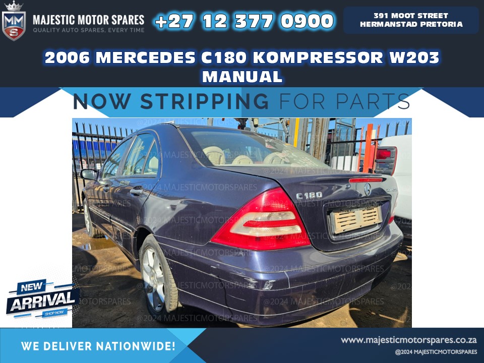 Mercedes Benz C180 Kompressor manual stripping used spares used parts for sale - Private Seller