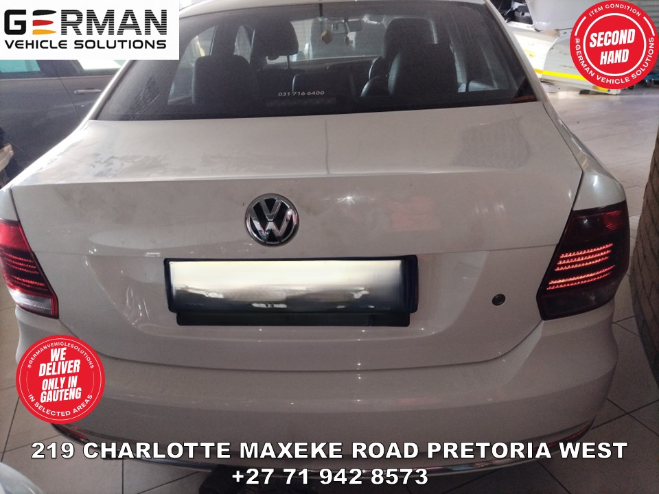 2021 VW polo 6 sedan 1.6 boot lid for sale - Private Seller