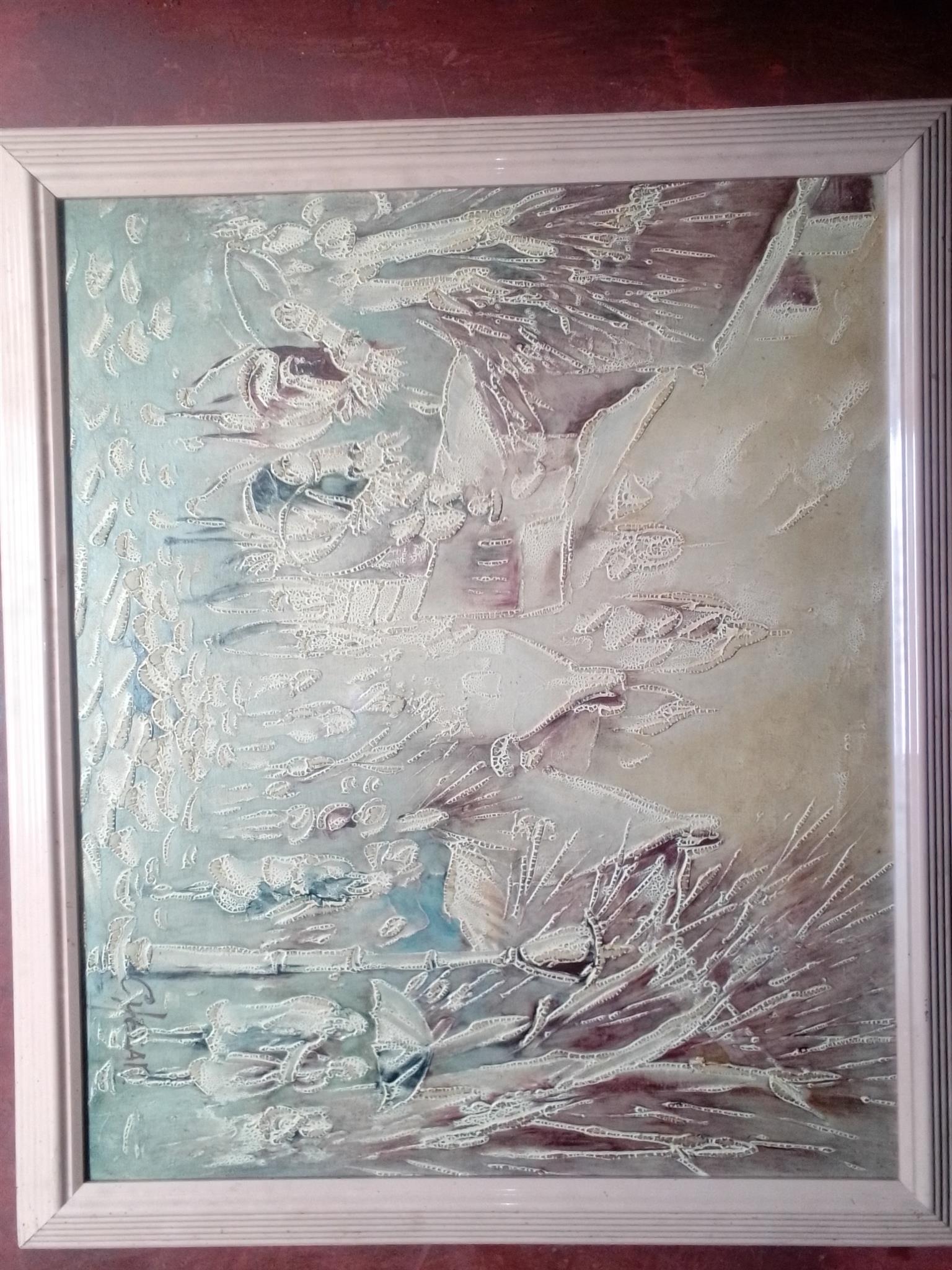 Collectable oil painting CHEZAR Collectable oil painting CHEZAR