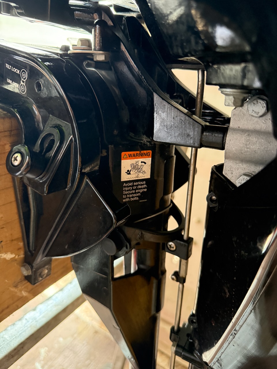 2024 Mercury 9.9hp Outboard Motor Long Shaft Tiller and Fuel Tank