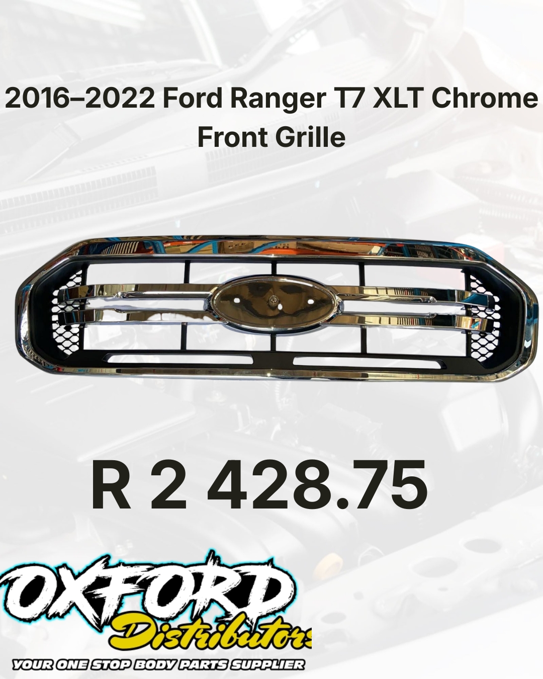 Ford Ranger T7 XLT Chrome Front Grille for sale new - Private Seller Ford Ranger T7 XLT Chrome Front Grille for sale new - Private Seller