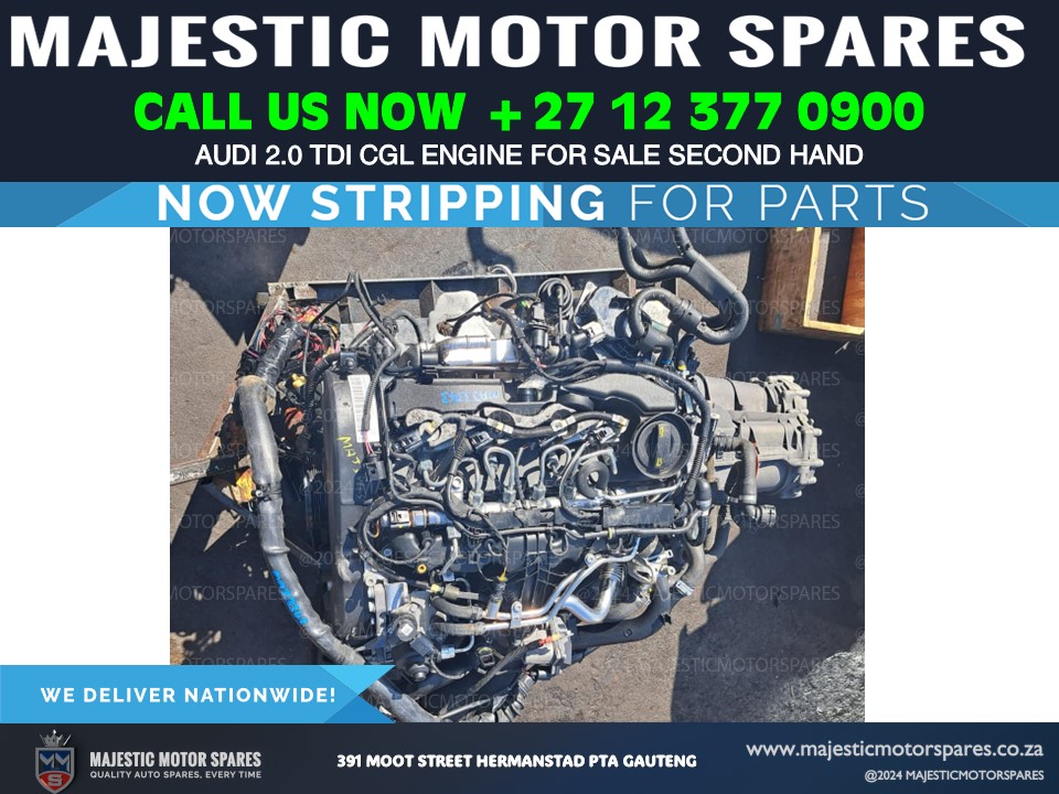 Audi 2.0 TDI CGL engine - Private Seller Audi 2.0 TDI CGL engine - Private Seller