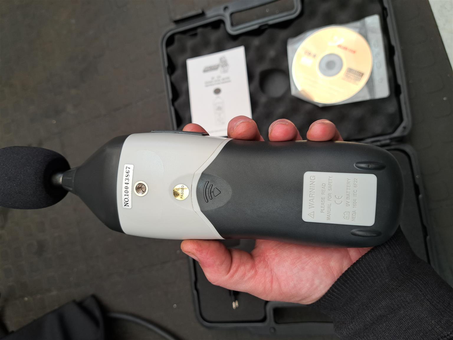 MAJOR-TECH – Sound Level Meter with Data Logger MT975