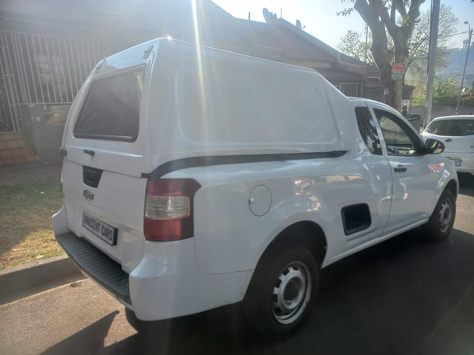 2012 CHEVROLET UTILITY BAKKIE 1.4 PETROL, MANUAL, WHITE COLOR, MILEAGE 87000KMS,