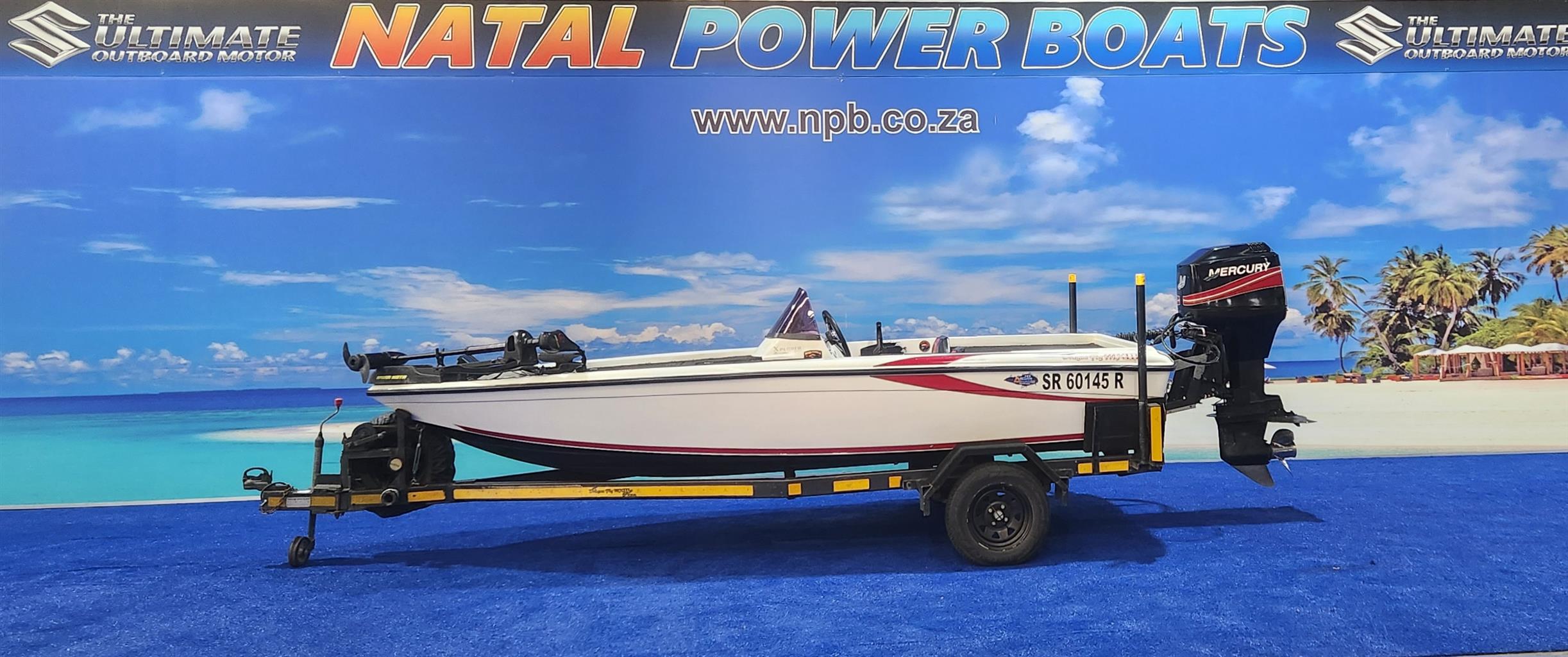 DRAGON FLY 15 FT ON TRAILER 90 HP MERCURY 2 STROKE