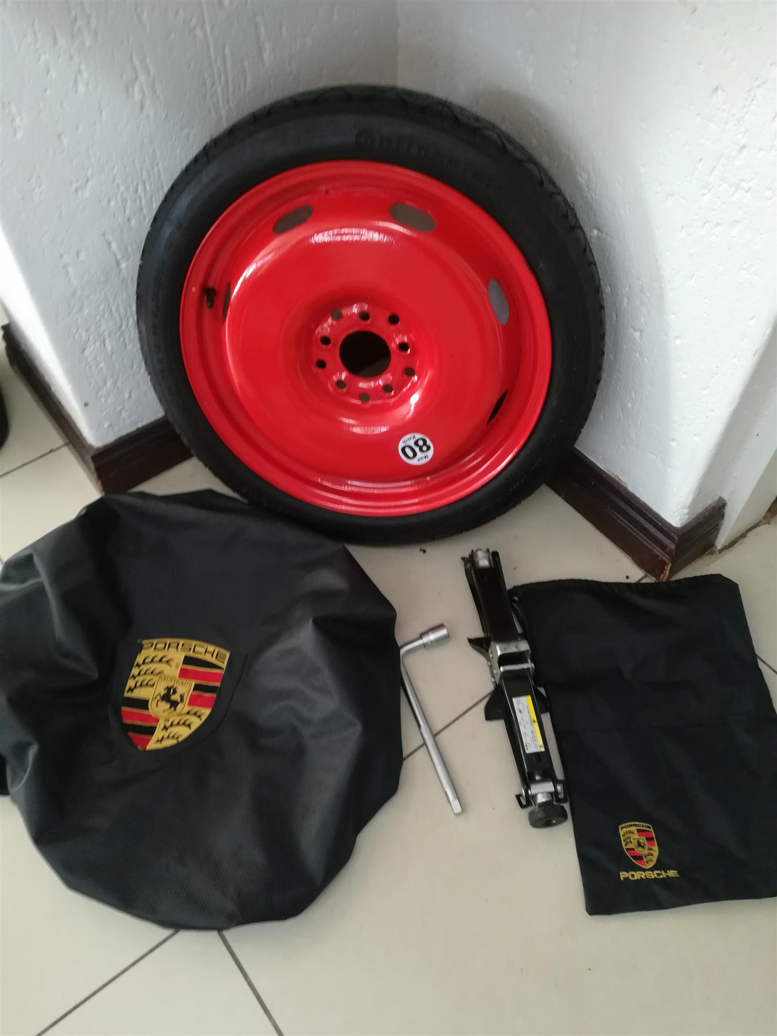 Porsche Boxster or Cayman 18 inch Brand New Space Saver Spare Wheel kit - Private Seller Porsche Boxster or Cayman 18 inch Brand New Space Saver Spare Wheel kit - Private Seller