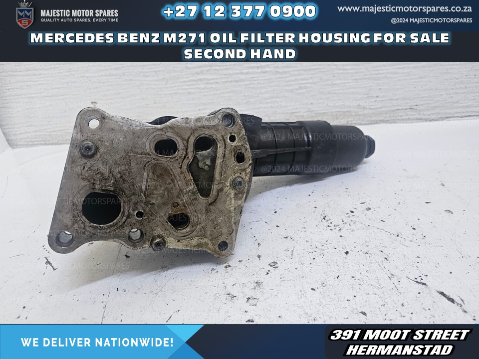 Mercedes M271 Oil Filter Housing for sale – Second Hand - Private Seller Mercedes M271 Oil Filter Housing for sale – Second Hand - Private Seller