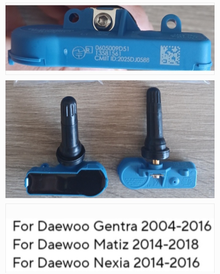 Daewoo TPMS/ tyre pressure monitor sensors