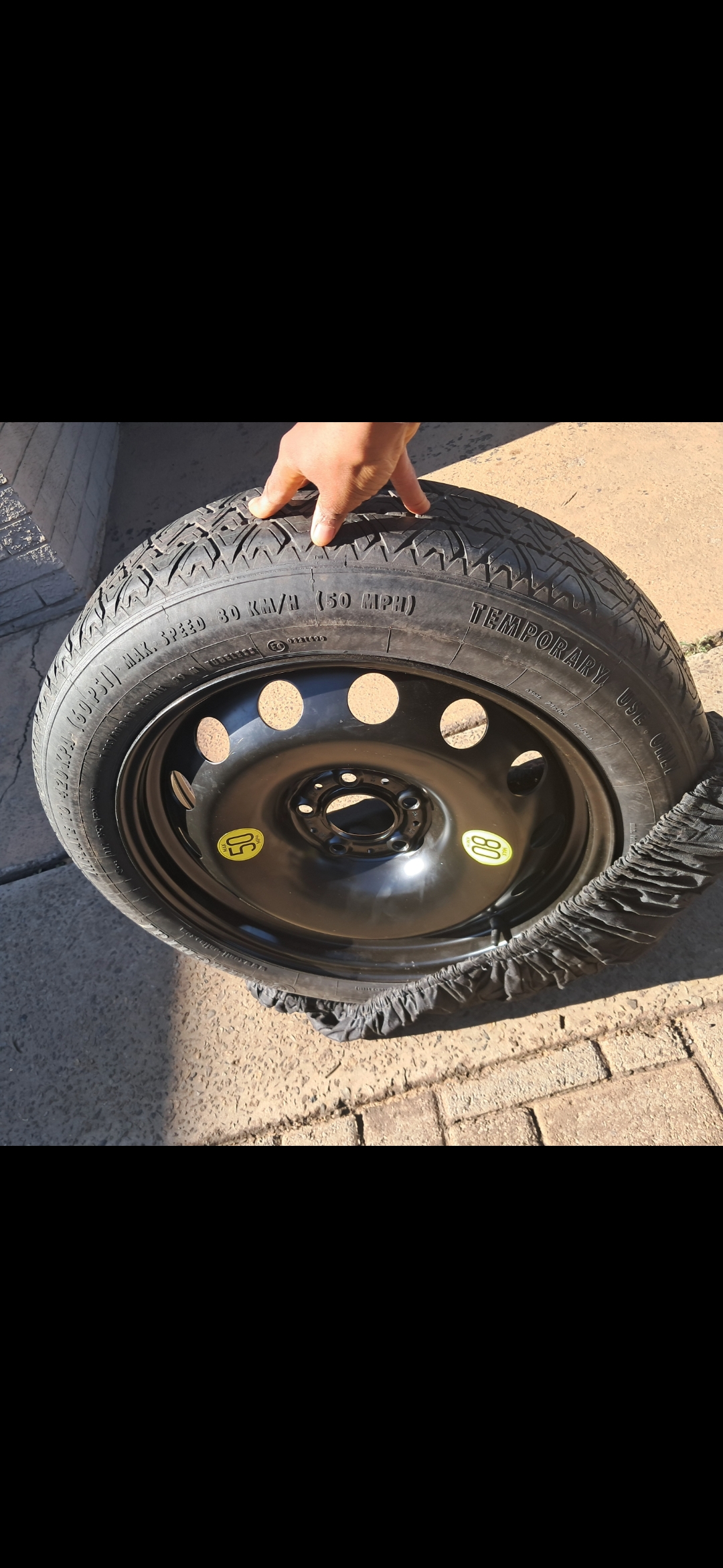 Space save continetal spare wheel fore sale will fit 2014-2020 F82 M4 & F8 - Private Seller