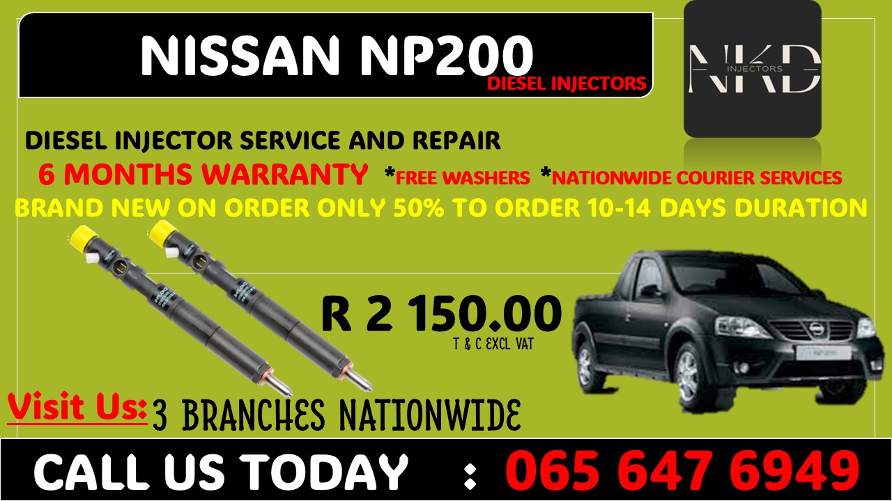 NISSAN NP200 DCI DIESEL INJECTORS - Private Seller NISSAN NP200 DCI DIESEL INJECTORS - Private Seller