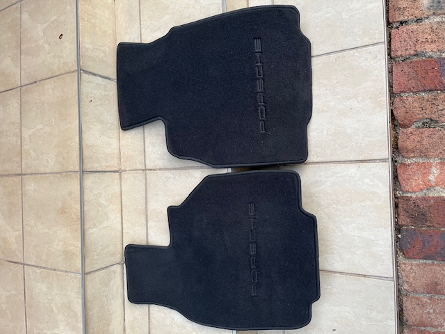 Porsche 986 Boxster Floor Mats - As New - Private Seller Porsche 986 Boxster Floor Mats - As New - Private Seller