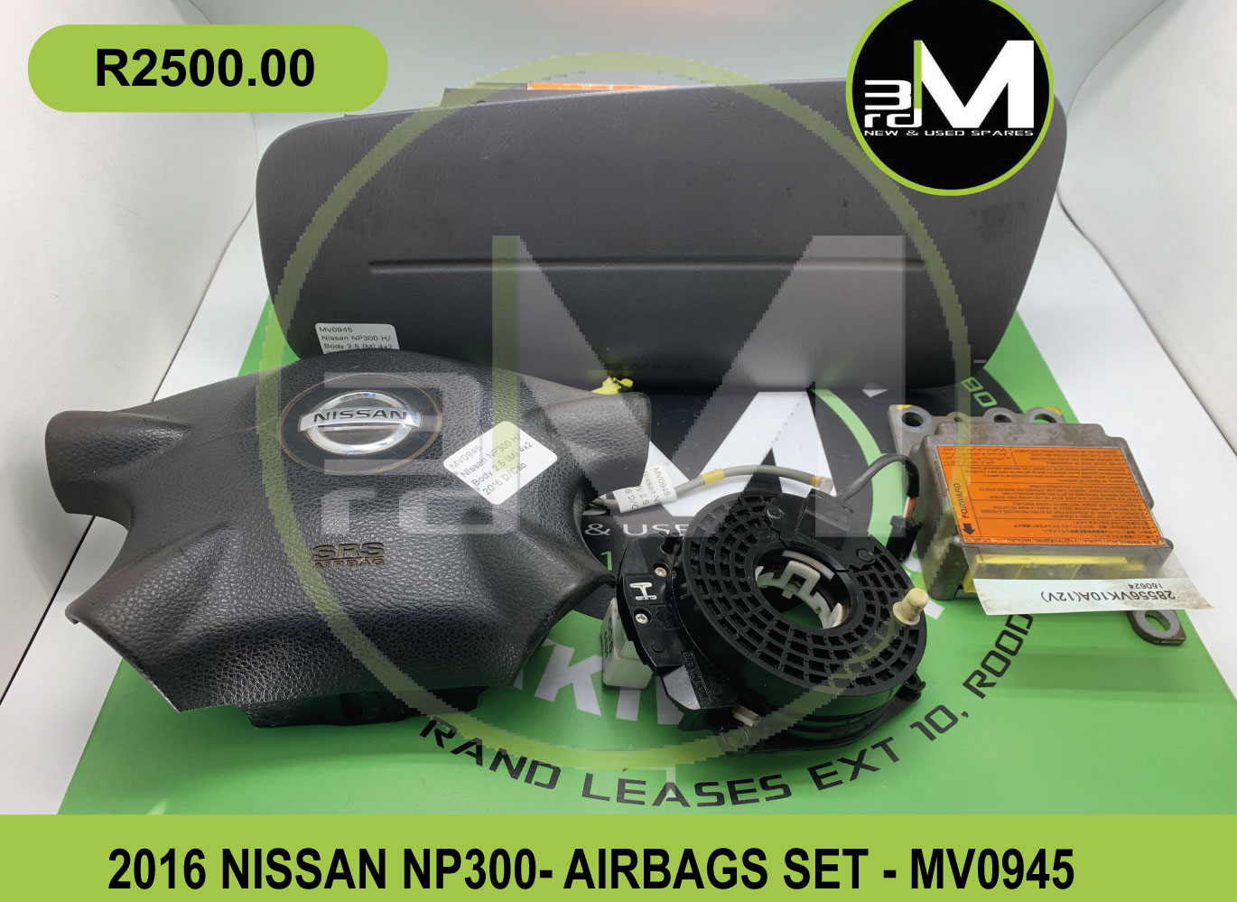 AIRBAGS SET - 2016 NISSAN NP300 - Private Seller AIRBAGS SET - 2016 NISSAN NP300 - Private Seller