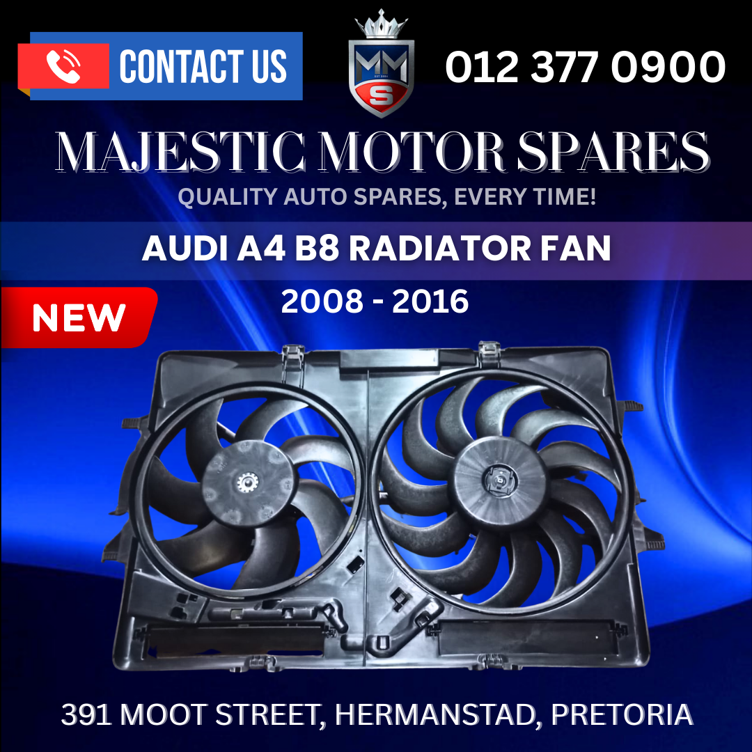 Audi A4 B8 Radiator Fan (2008–2016) – For Sale | New - Private Seller Audi A4 B8 Radiator Fan (2008–2016) – For Sale | New - Private Seller