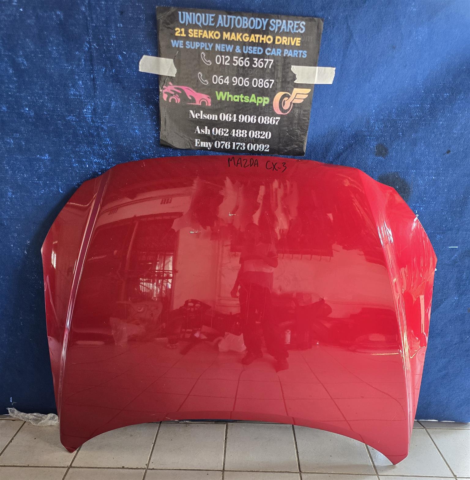 Mazda Cx-3 Original bonnet for sale Mazda Cx-3 Original bonnet for sale