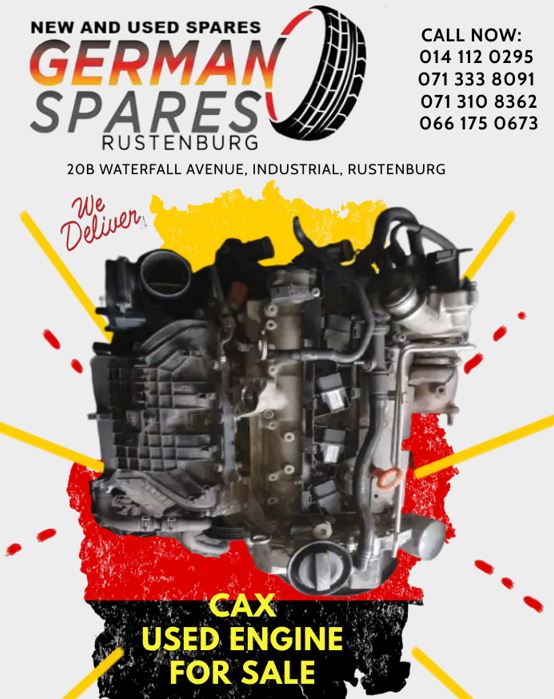 VW CAX Used Engine for Sale - Private Seller VW CAX Used Engine for Sale - Private Seller
