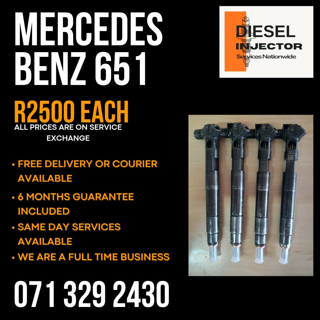 MERCEDES BENZ 651 INJECTORS FOR SALE WITH WARRANTY INCLUDED - Private Seller MERCEDES BENZ 651 INJECTORS FOR SALE WITH WARRANTY INCLUDED - Private Seller