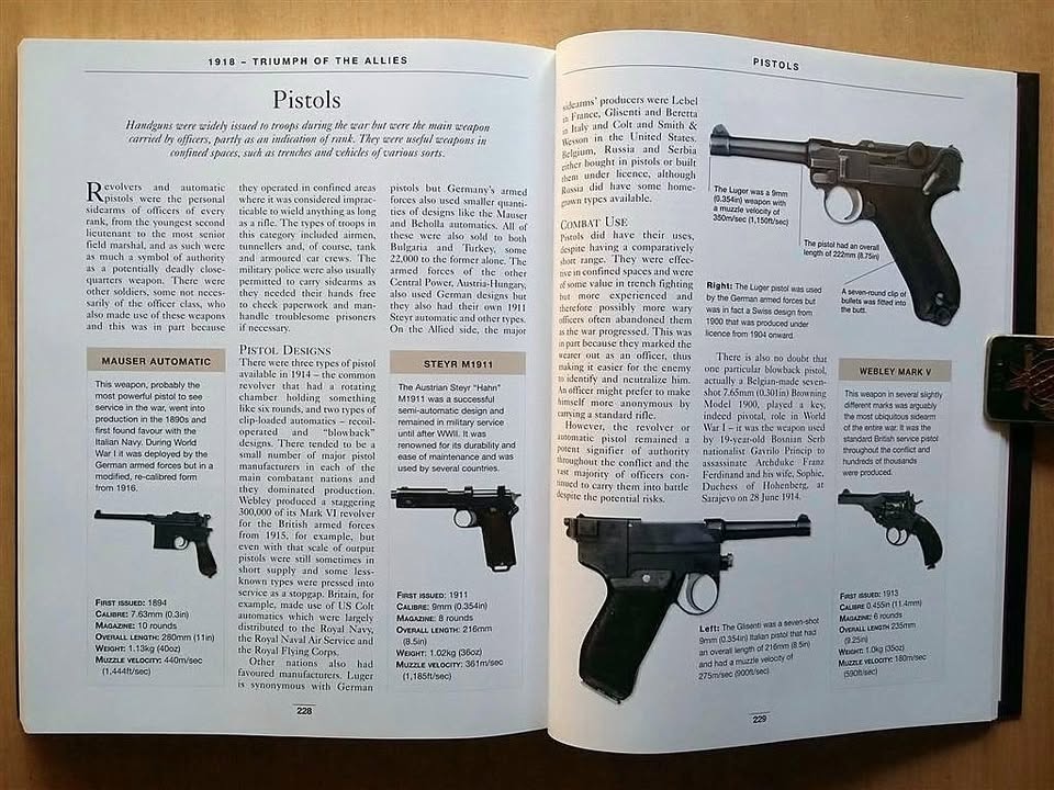 The ultimate illustrated history of World War I. (Book is like new)