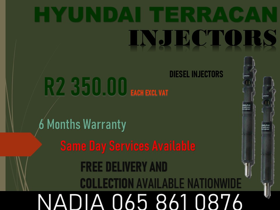 HYUNDAI TERRICAN 2.9 DIESEL INJECTORS FOR SALE OR TO RECON - Private Seller HYUNDAI TERRICAN 2.9 DIESEL INJECTORS FOR SALE OR TO RECON - Private Seller