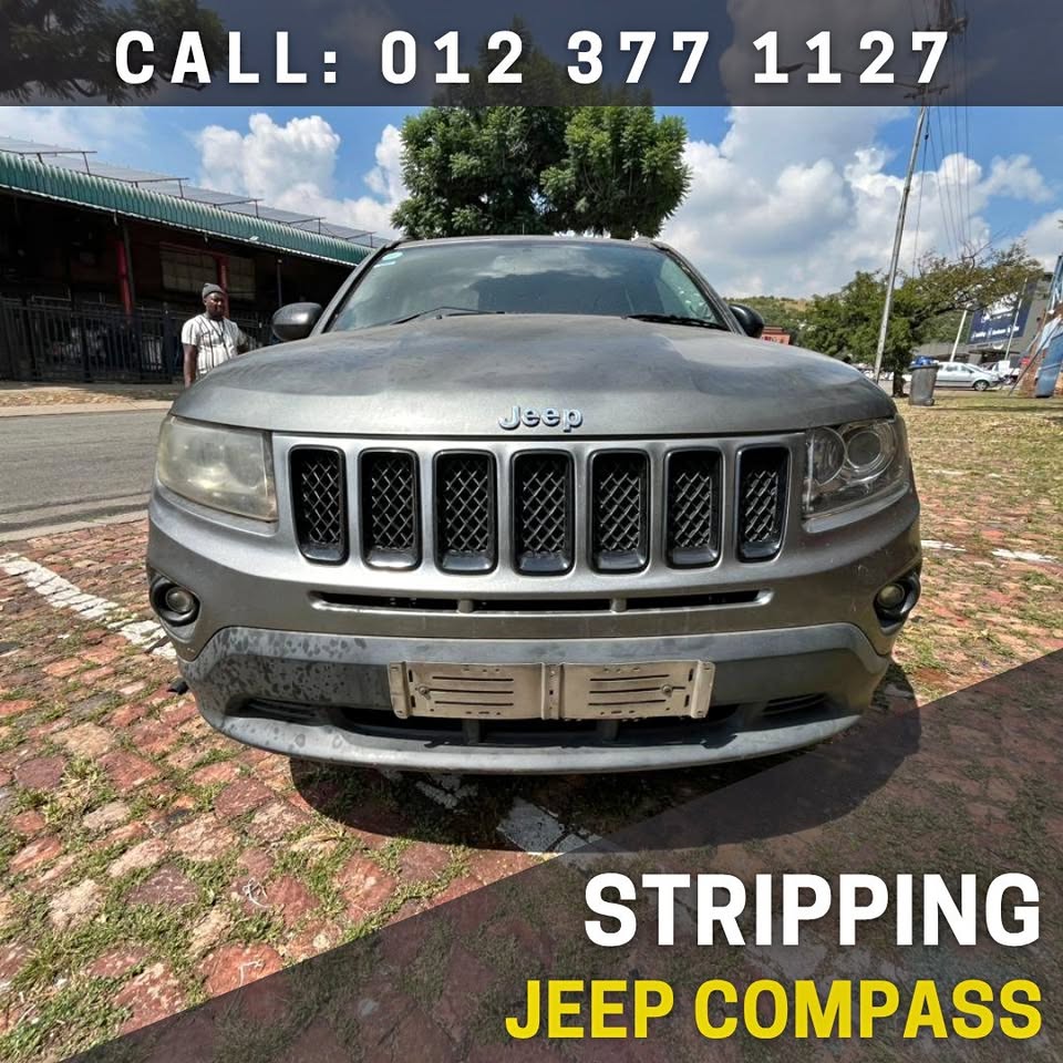 We are stripping 2013 Jeep Compass 2.0 Automatic Petrol for spares - Private Seller We are stripping 2013 Jeep Compass 2.0 Automatic Petrol for spares - Private Seller