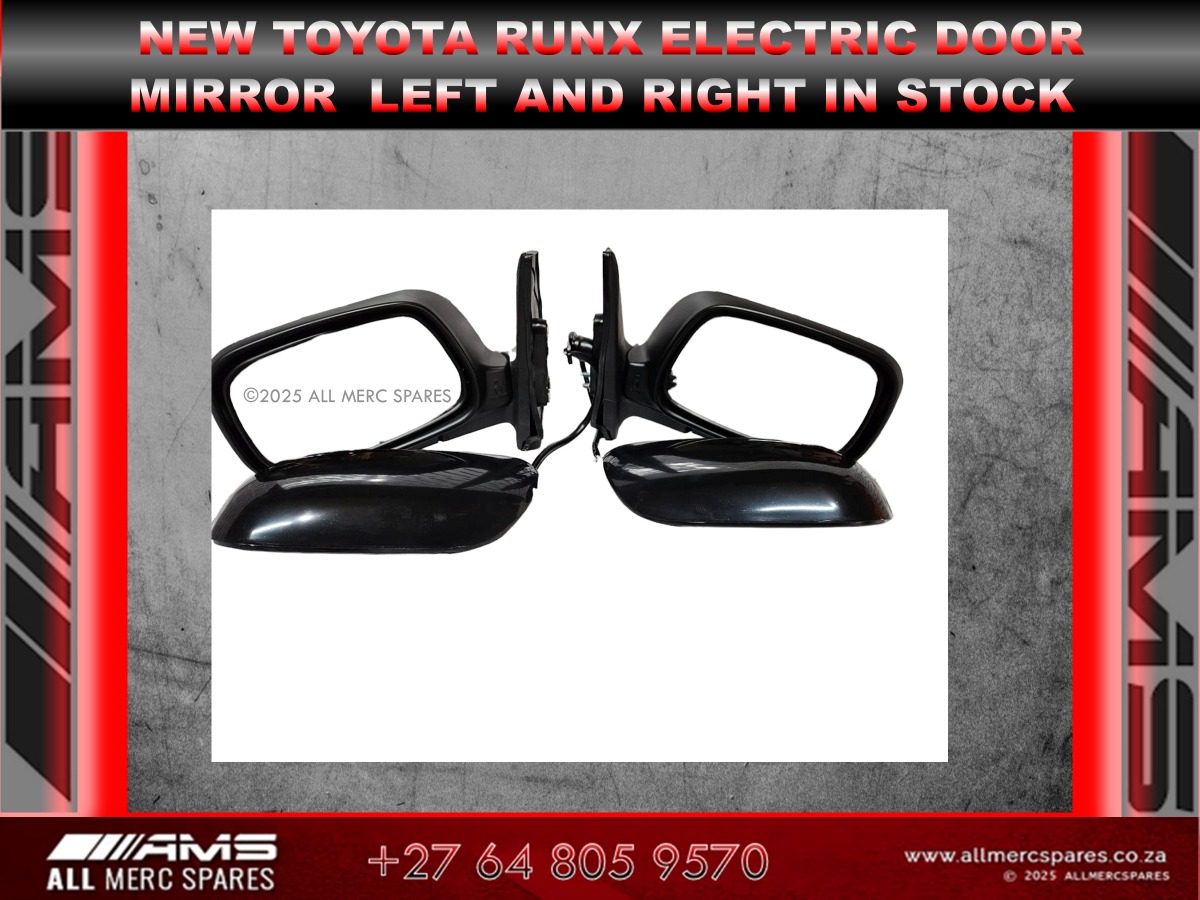 NEW TOYOTA RUNX ELECTRIC DOOR MIRROR– LEFT & RIGHT IN STOCK