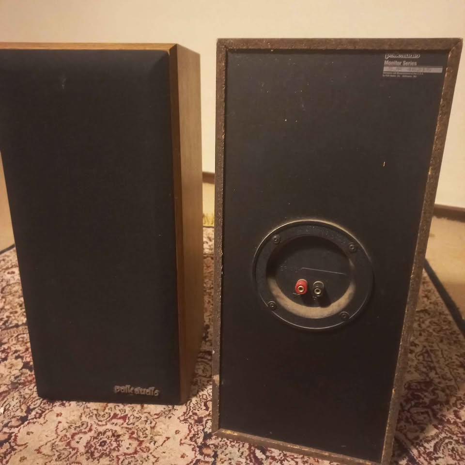 Vintage Polk Audio 5jr Monitor series
