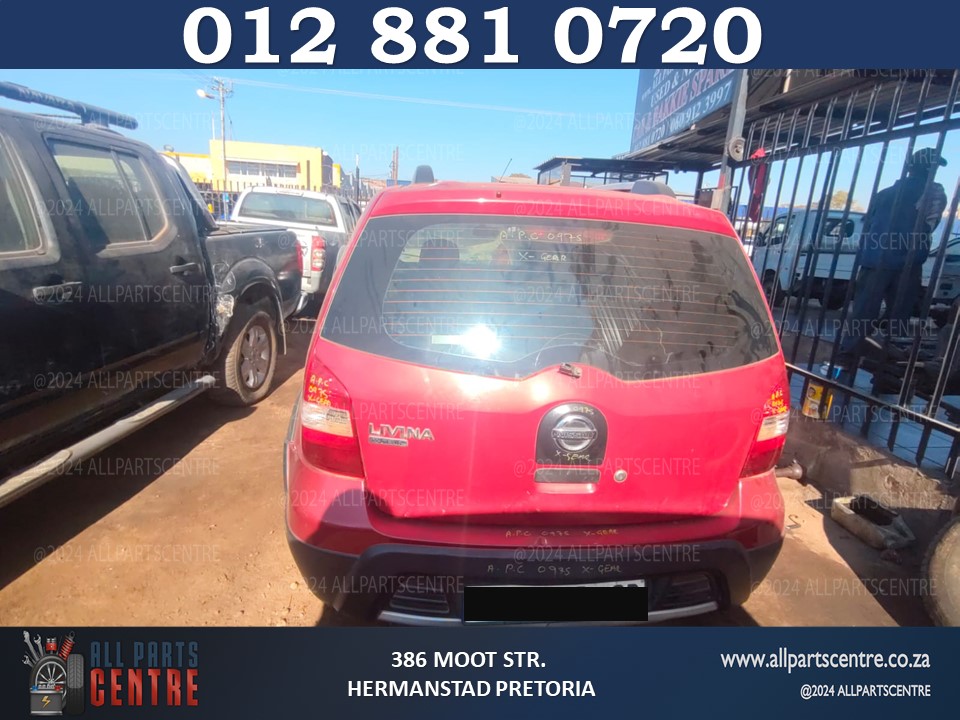 Nissan Livina X-Gear stripping for used spares and used parts Nissan Livina X-Gear stripping for used spares and used parts