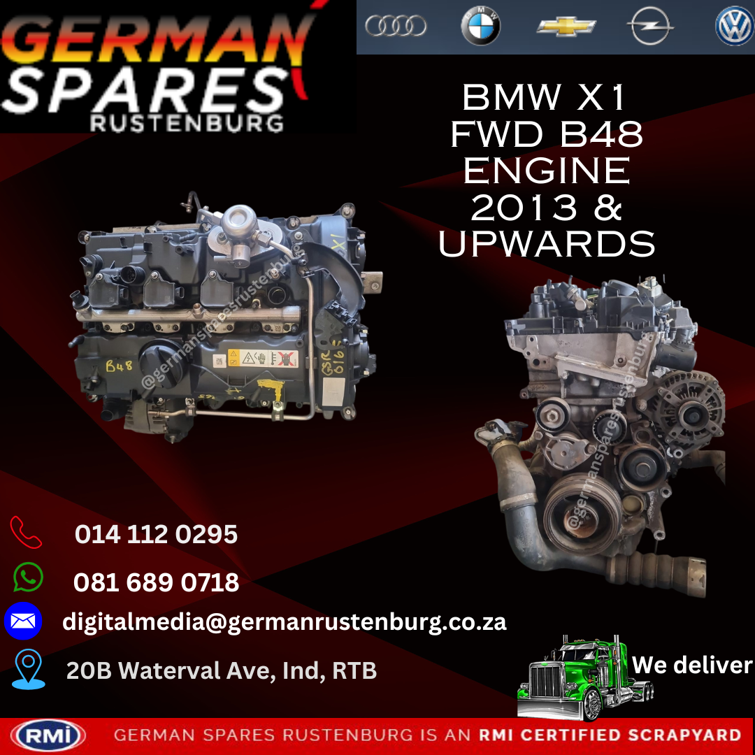 Used Bmw x1 FWD B48 Engine 2013 & Upwards - Private Seller Used Bmw x1 FWD B48 Engine 2013 & Upwards - Private Seller