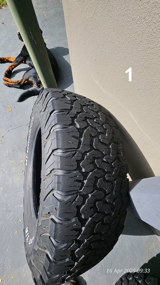 265/70R17 BF Goodrich Tyres Bundle
