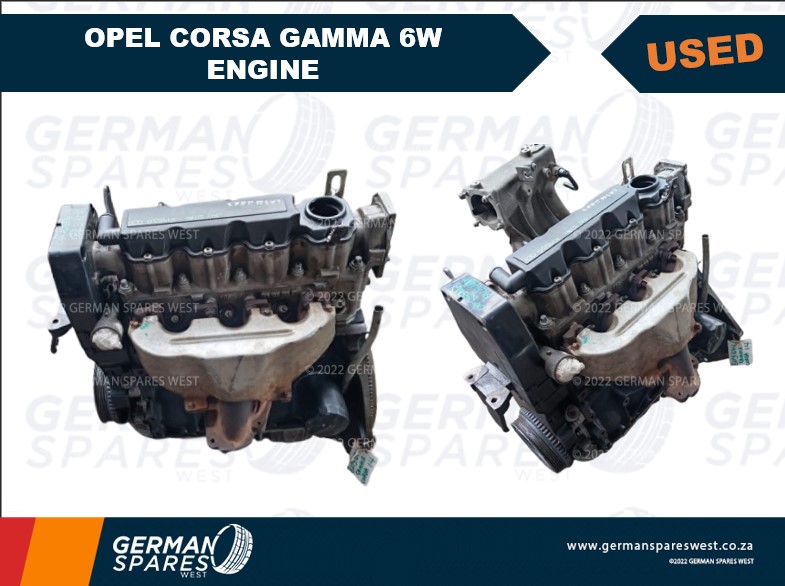 Opel Corsa Gamma USED 6W Engine for sale - Private Seller Opel Corsa Gamma USED 6W Engine for sale - Private Seller
