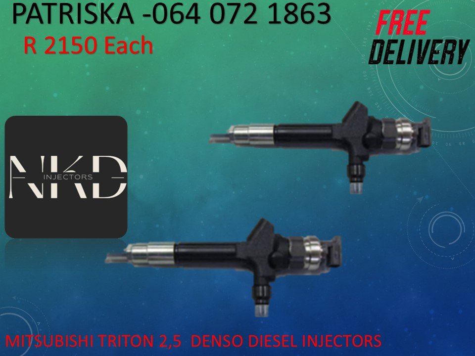 MITSUBISHI TRITON 2,5 DIESEL INJECTORS FOR SALE - Private Seller MITSUBISHI TRITON 2,5 DIESEL INJECTORS FOR SALE - Private Seller