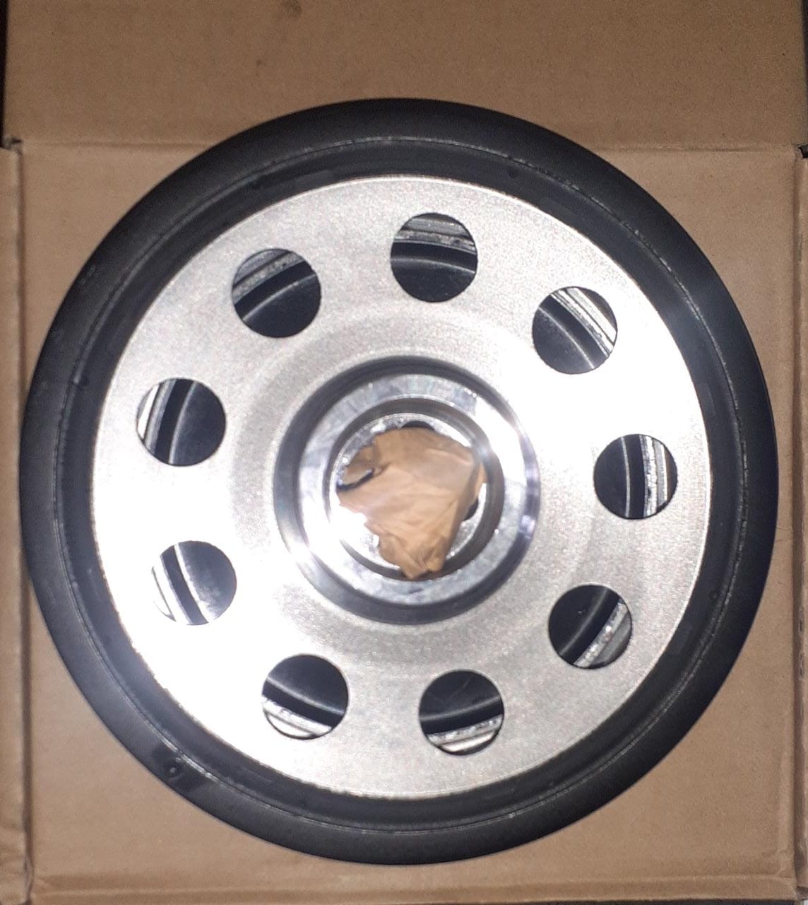BMW N47 crank pulley 9 hole new BMW N47 crank pulley 9 hole new