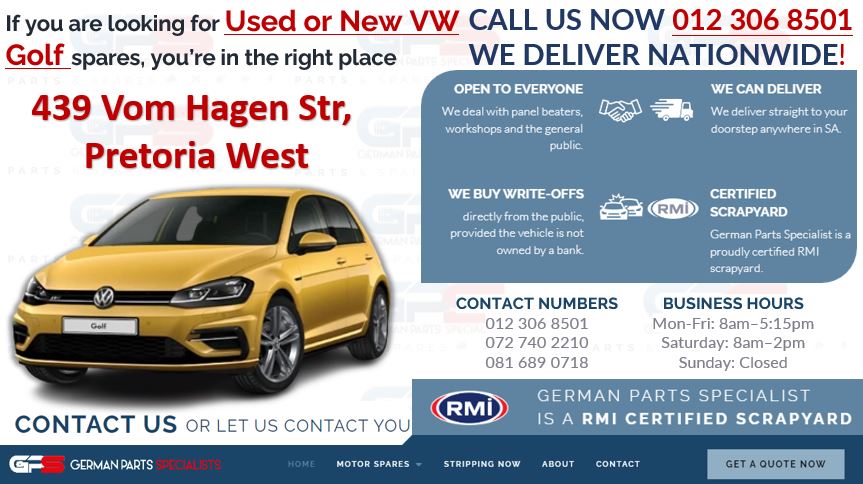 VW Golf New And Used Spare Parts For Sale - Private Seller VW Golf New And Used Spare Parts For Sale - Private Seller