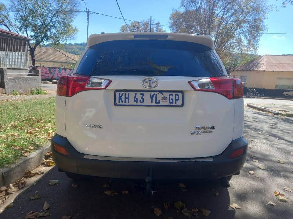 2016 Toyota Rav4 2.0 VX Petrol, Automatic AWD 4x4, White, 98000kms