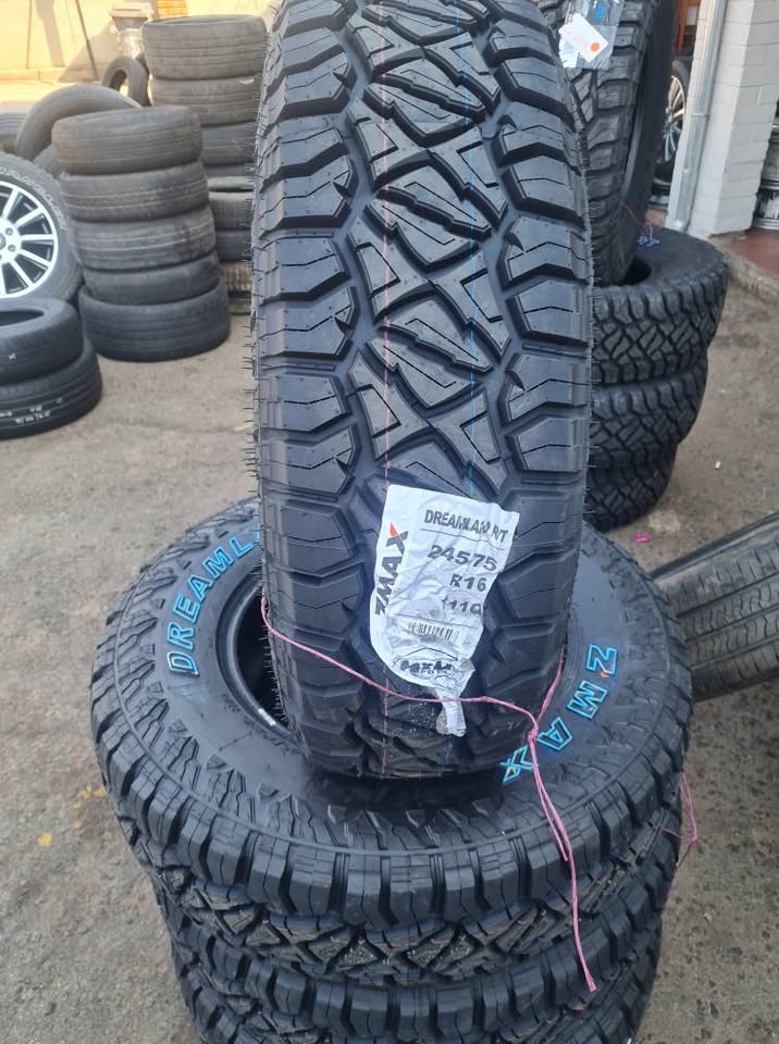 Mahindra 4x4 Bakkie tyres ZMAX DREAMLAND RT Brand new fitted and balanced - Private Seller Mahindra 4x4 Bakkie tyres ZMAX DREAMLAND RT Brand new fitted and balanced - Private Seller