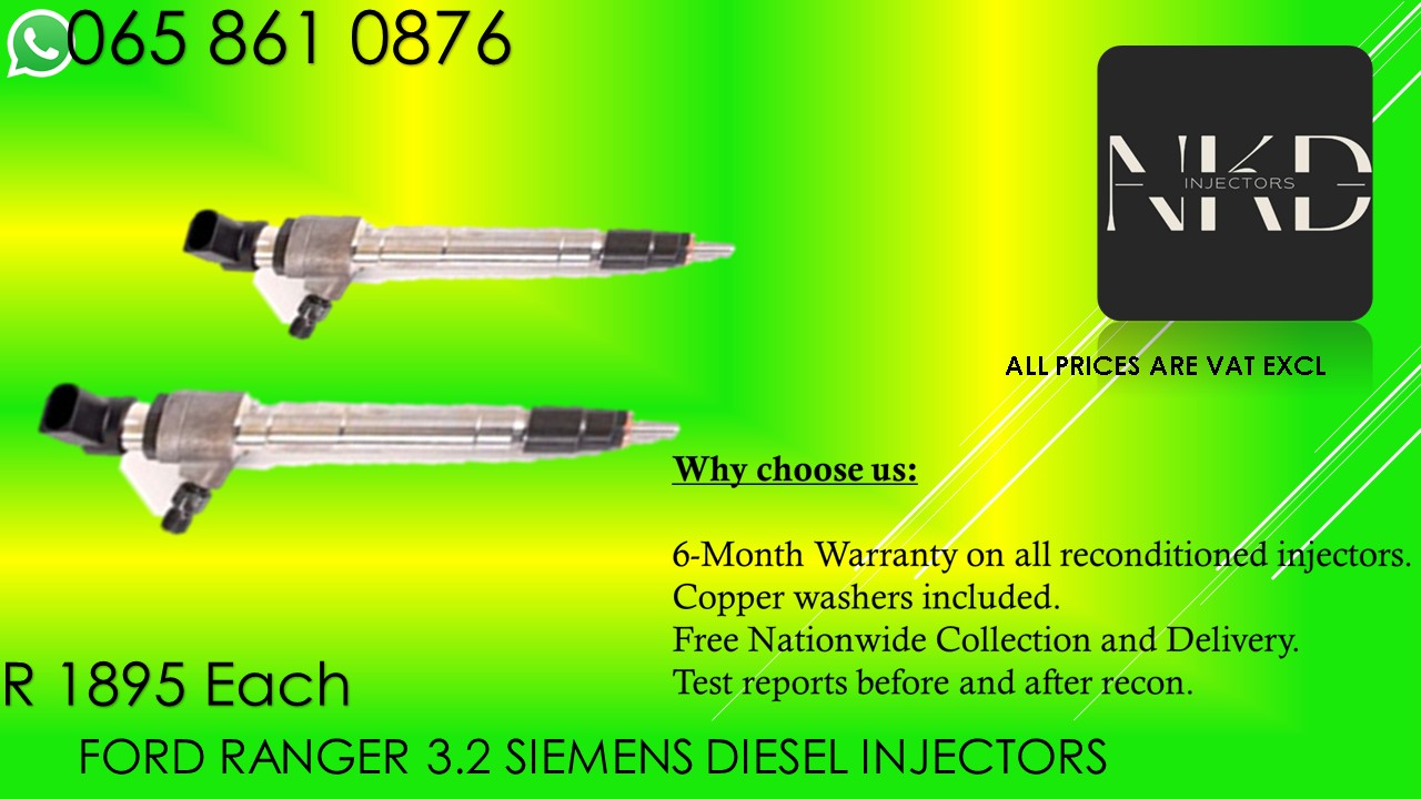 Ford Ranger 3.2 T6 diesel injectors for sale or immediate recon - Private Seller Ford Ranger 3.2 T6 diesel injectors for sale or immediate recon - Private Seller