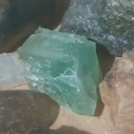 Green stone, for collector