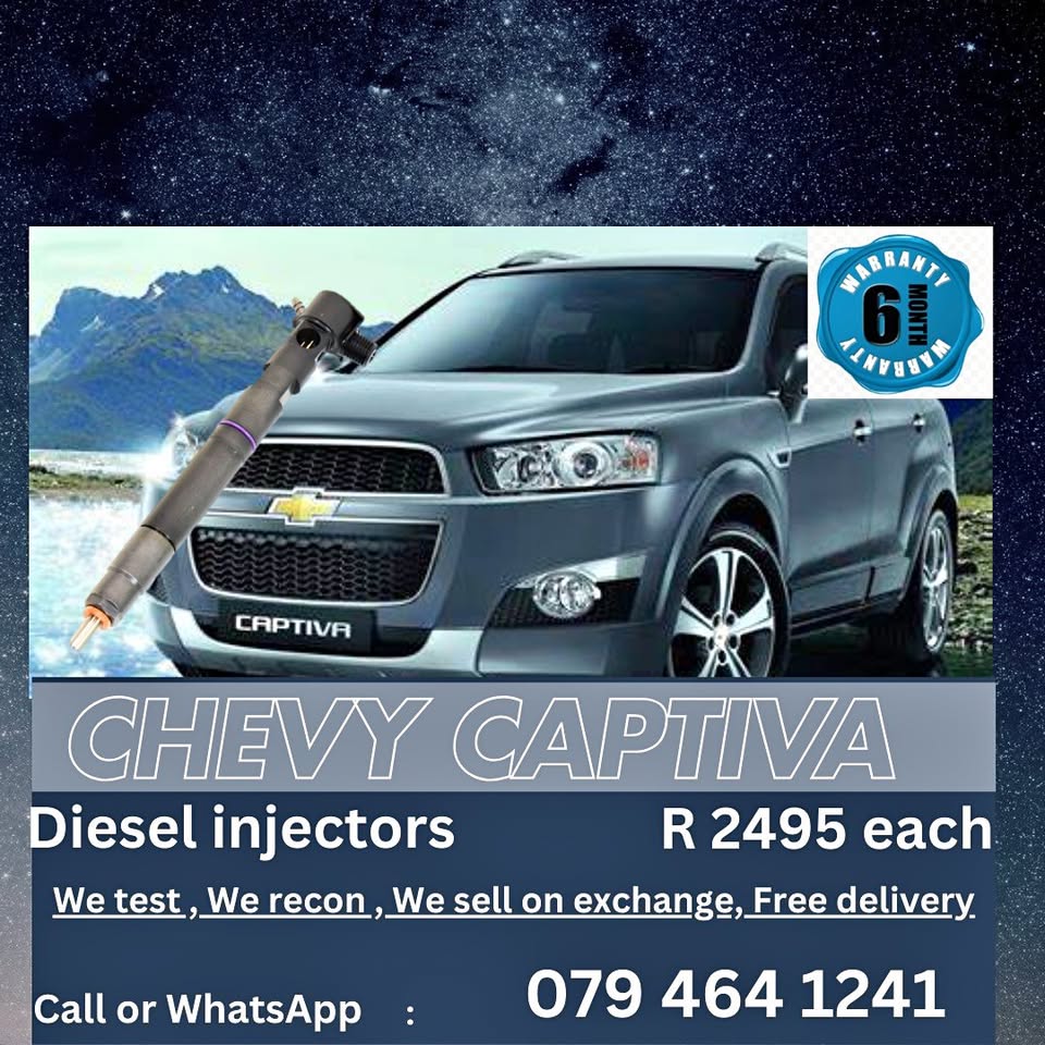 Chevrolet Captiva Diesel injectors - Private Seller Chevrolet Captiva Diesel injectors - Private Seller