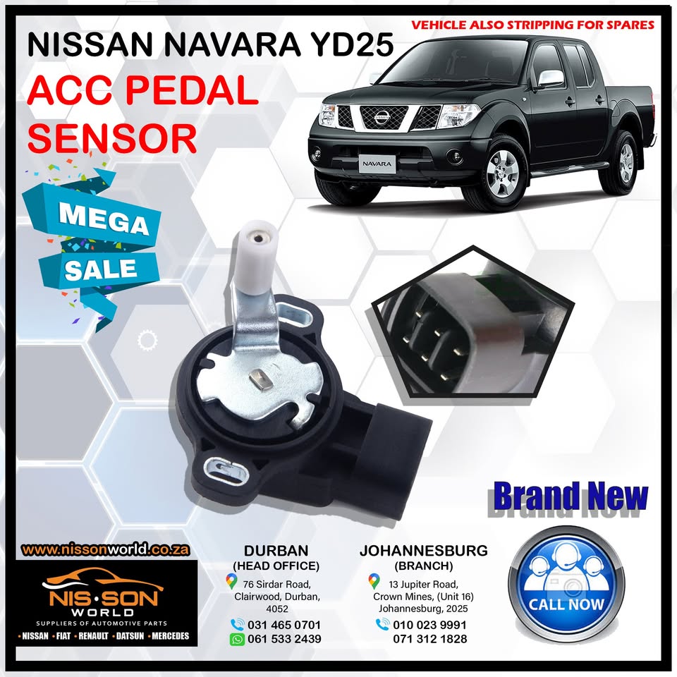NISSAN NAVARA YD25 ACC PEDAL SENSOR - Private Seller