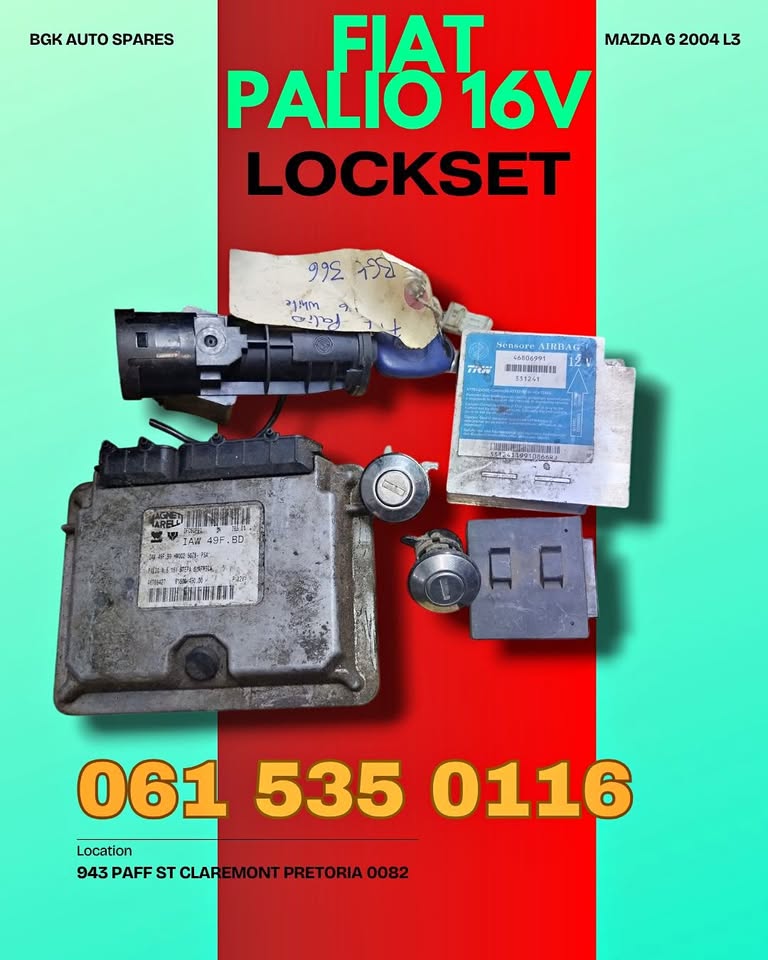 Fiat palio 16v lockset - Private Seller