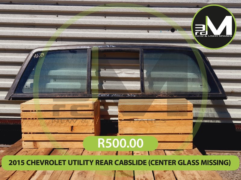 2013-2015 Chevrolet utility rear cab glass sliders - Private Seller 2013-2015 Chevrolet utility rear cab glass sliders - Private Seller