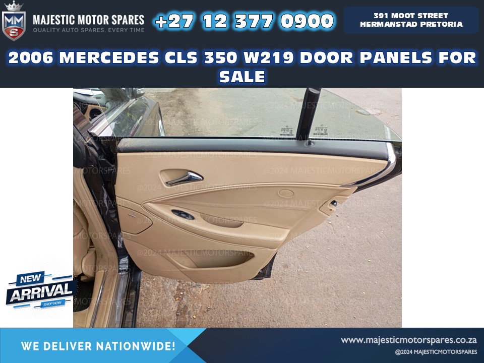 Mercedes CLS 350 Door Panels for Sale (W219) Mercedes CLS 350 Door Panels for Sale (W219)