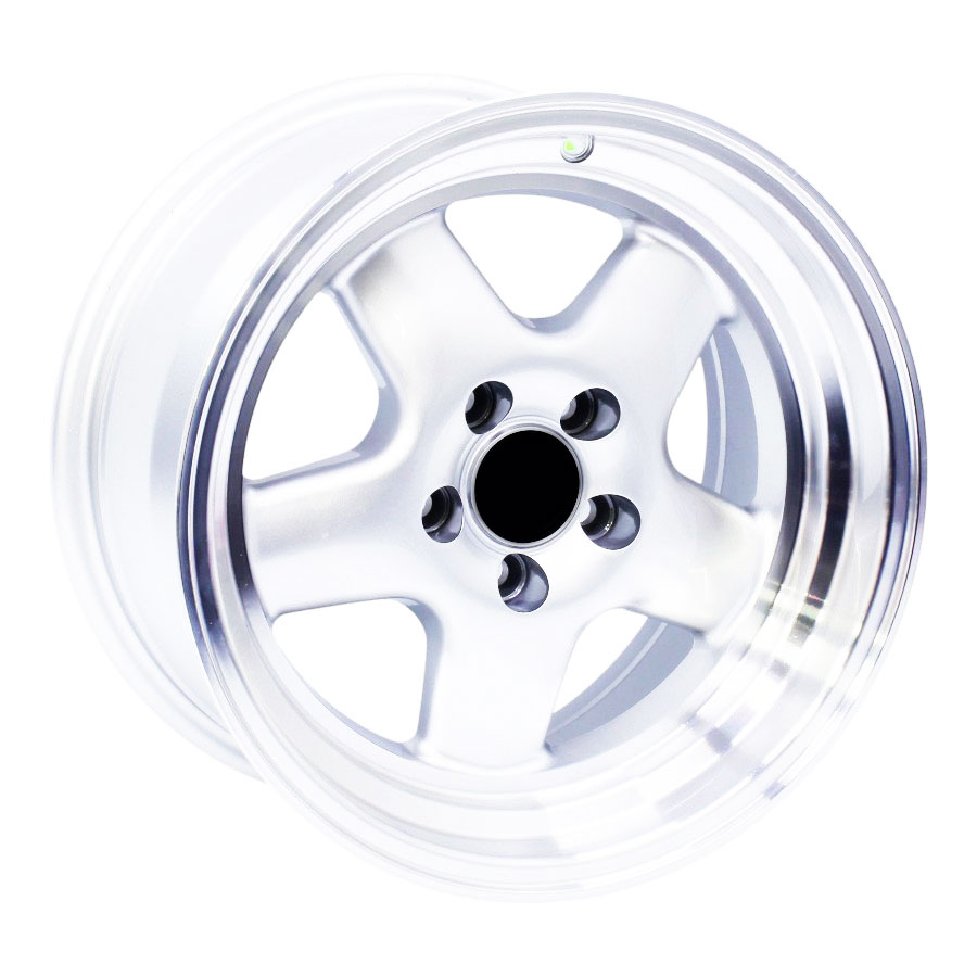 15″ ZAR 4 5/100 Silver machined Lip Alloy Wheels