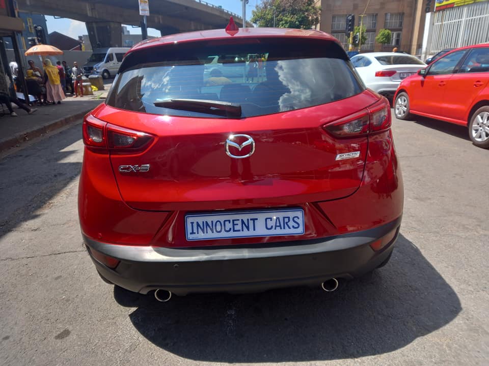 2017 MAZDA CX3 2.0 SKYACTIVE AUTOMATIC TRANSMISSION, MAROON COLOUR, MILEAGE 72000KM