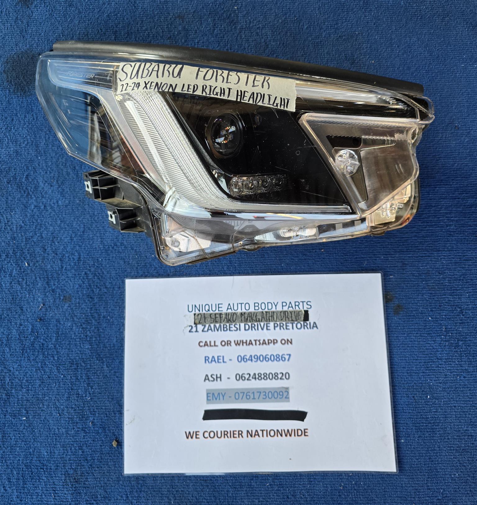 Subaru Forester 2022 – 2024 Right Xenon LED Headlight (Original) Subaru Forester 2022 – 2024 Right Xenon LED Headlight (Original)