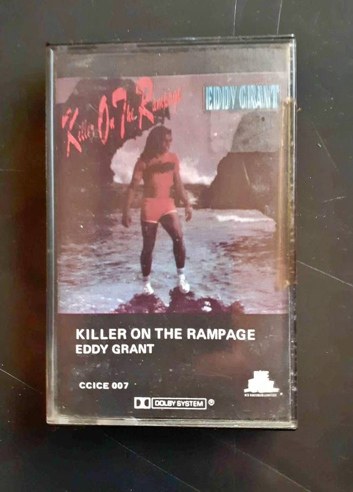 Eddy Grant – Killer in The Rampage Cassette Tape Eddy Grant – Killer in The Rampage Cassette Tape