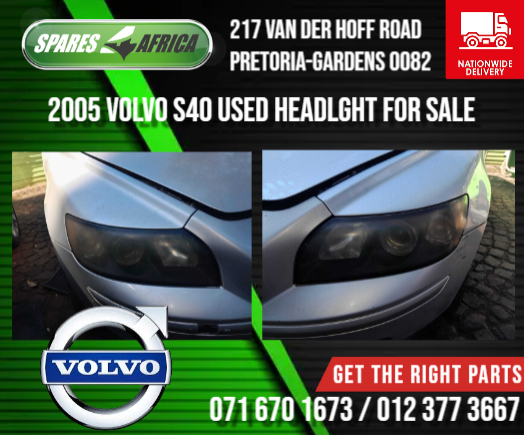 VOLVO S40 HEADLIGHT FOR SALE - Private Seller VOLVO S40 HEADLIGHT FOR SALE - Private Seller
