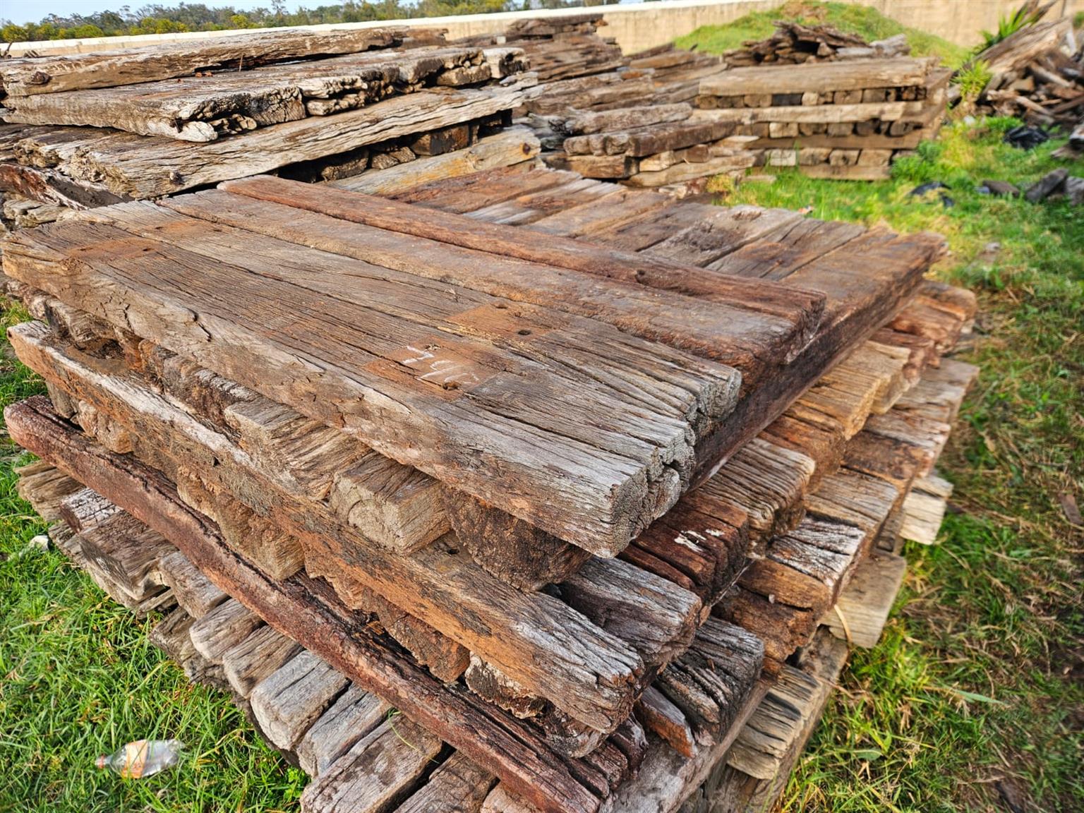 railway wooden sleepers