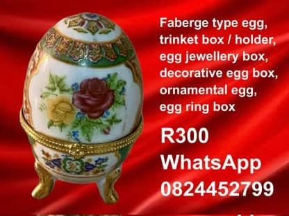 R300 – jewellery box egg R300 – jewellery box egg