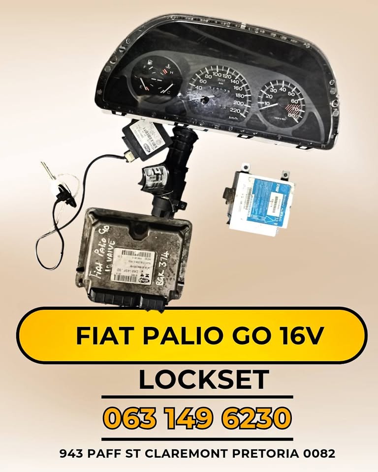 Fiat palio go 16v lockset - Private Seller Fiat palio go 16v lockset - Private Seller