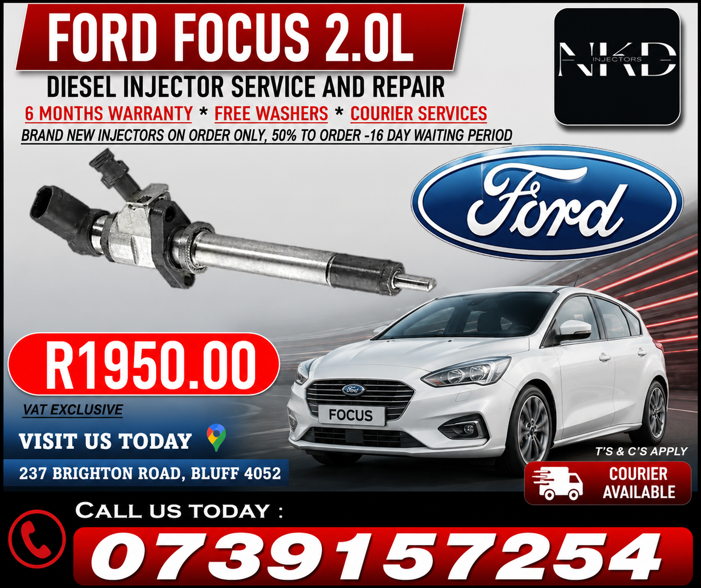 Ford_Focus_2.0L_Bosch_Diesel_Injectors_On_Recondition - Private Seller Ford_Focus_2.0L_Bosch_Diesel_Injectors_On_Recondition - Private Seller